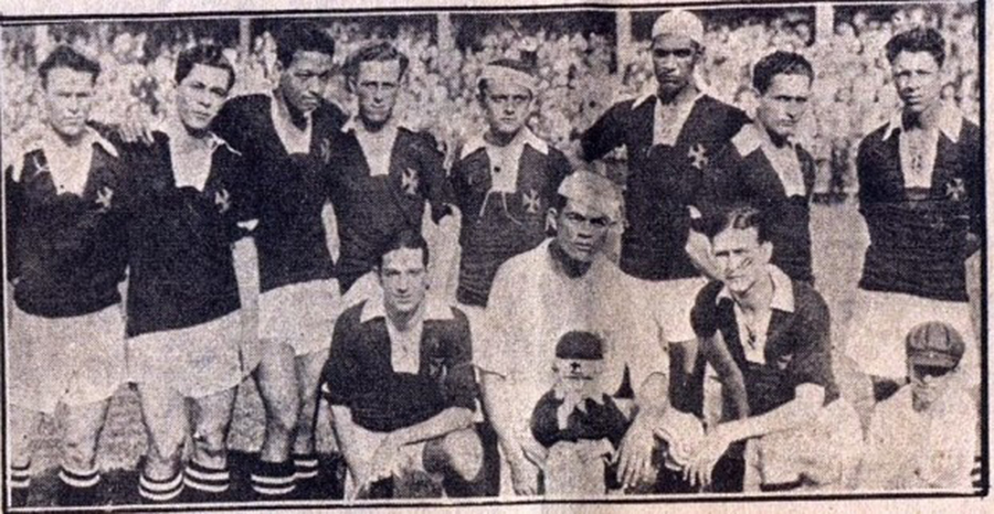 Aconteceu em 07 de abril – Vasco goleia Bangu por 9×1 com 5 gols de Russinho, na estréia do Carioca de 1929