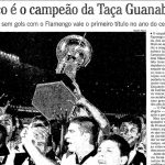 Artista vascaíno Christian Gama lança shirtpaper em homenagem a conquista da Taça Guanabara 2016