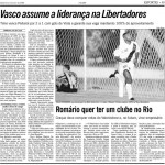 Aconteceu em 4 de abril – Vasco goleia o Santos de Pelé por 3×0 pelo Torneio Rio-SP de 1965