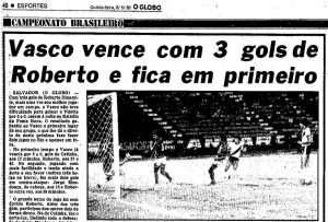 Aconteceu em 7 de maio – Fora de casa, Vasco enfia 5 no Vitória-BA pelo Brasileiro de 1980