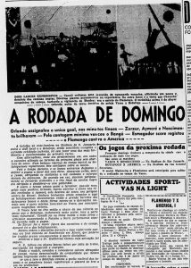 Vasco hoje (28/05/1939) – Vasco passa pelo Botafogo e embola o Campeonato Carioca