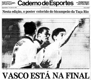 Vasco hoje (06/06/1993 & 06/06/1999) – Uma data, um vice, dois bis, duas taças
