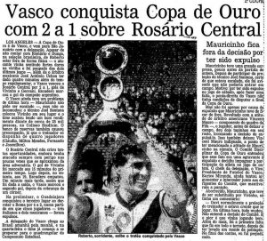 O Vasco é ouro em Los Angeles em ano de recorde de títulos