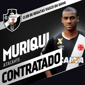 Muriqui é mais um reforço do Vasco para a temporada 2017