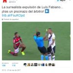 “Nunca visto: o árbitro que fingiu uma agressão para expulsar Luis Fabiano”