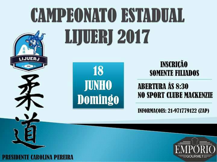 Equipe de judô Vasco-Rotary participará do Campeonato Estadual da LIJUERJ neste domingo
