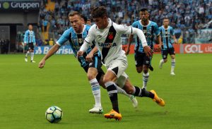 Em jogo equilibrado, Vasco perde para o Grêmio em Porto Alegre