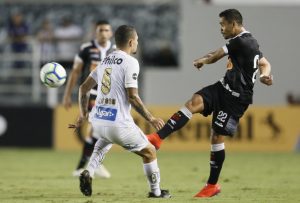 Vasco perde pro Santos no jogo de ida pela Copa do Brasil