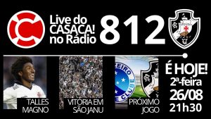 Live do CASACA! no Rádio #812 em 26/08/2019