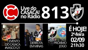 Live do CASACA! no Rádio #813 em 02/09/2019