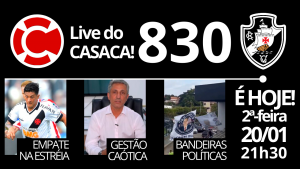 Live do CASACA #830 em 20/01/2020