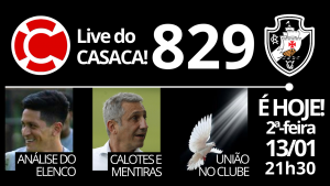 Live do CASACA #829 em 13/01/2020