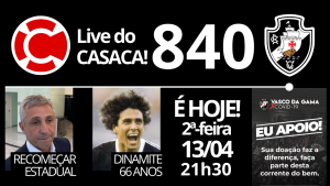 Live do CASACA #840 em 13/04/2020