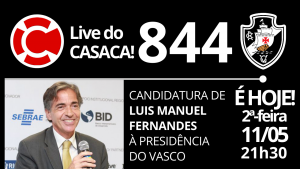Live do CASACA #844 em 11/05/2020