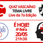 Veja como foi a 7a edição do QUIZ VASCAÍNO com tema livre