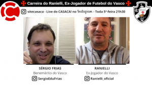 Live do CASACA no Instagram: RANIELLI