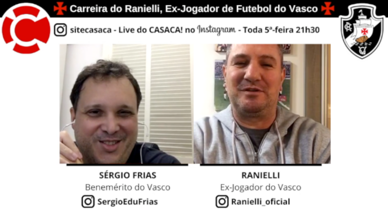 Live do CASACA no Instagram: RANIELLI