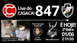 Live do CASACA! #847 em 01/06/2020