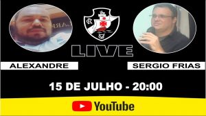 Benemérito Sérgio Frias participou de live sobre o universo político do Vasco