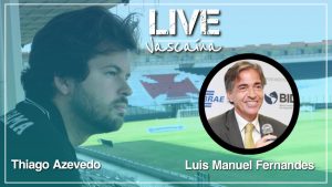 Luís Fernandes participou de live com sócio do Vasco