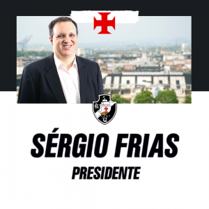 Sérgio Frias será candidato a presidente do clube: “Opção a quem pensa Vasco sem distorção”