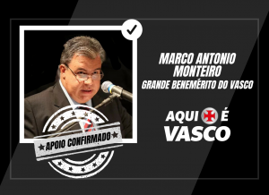 Grande Benemérito Marco Antonio Monteiro declara apoio à candidatura de Sérgio Frias