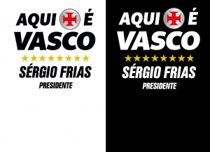 Nome da chapa da candidatura de Sérgio Frias será AQUI É VASCO