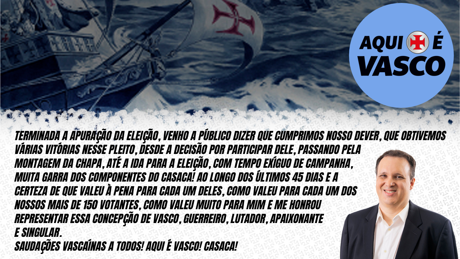 Sérgio Frias faz balanço da eleição e agradece apoiadores