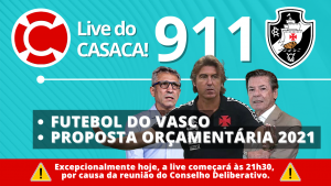 Live do CASACA #911 em 28/12/2020