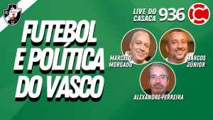 Live do CASACA #936 em 02/02/2021 – Futebol e Política do Vasco