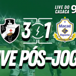 TÁ SALGADO! 1 VITÓRIA EM 12 JOGOS DO VASCO – Live do CASACA #971 em 23/03/2021