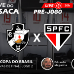 FUTEBOL DO VASCO VIVE PIOR MOMENTO DA HISTÓRIA DO CLUBE – Live do CASACA 1068