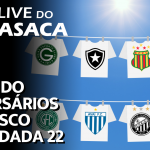 Live do CASACA 1089 / PÓS-JOGO – Vasco 1×1 Brasil de Pelotas
