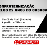 Casaca completa 22 anos de luta pelo Vasco