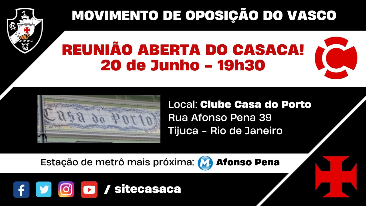 CASACA promoverá reunião aberta nessa terça-feira